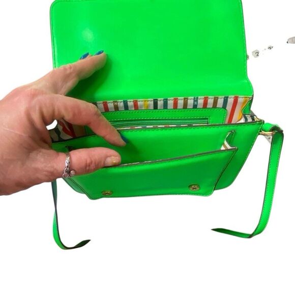 Steven By Steve Madden Neon Green Crossbody Bag - Picture 7 of 13